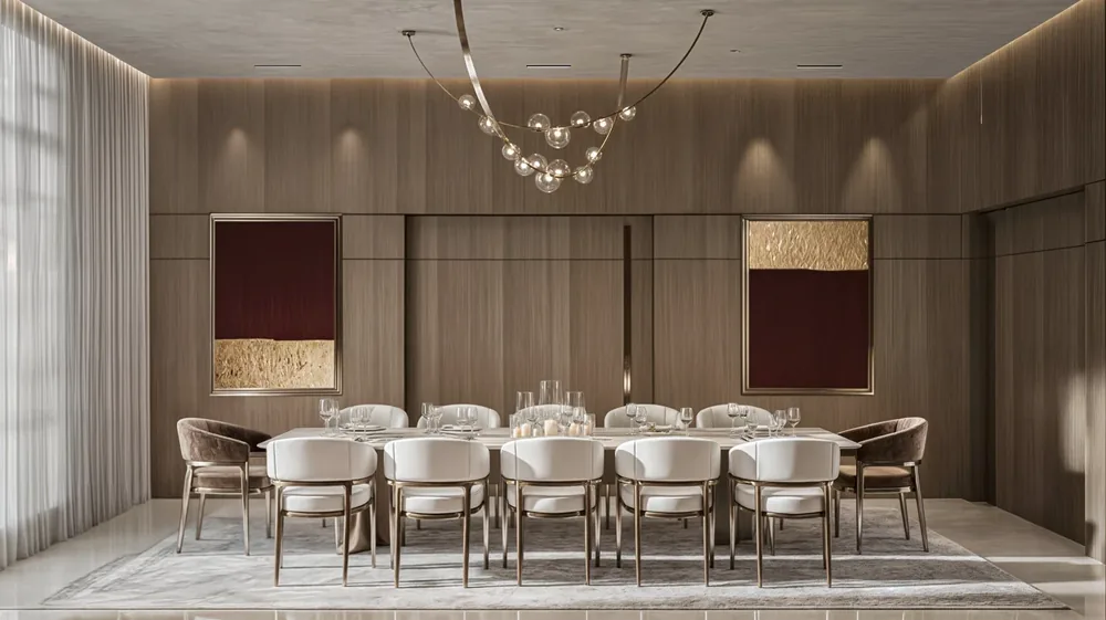 Chic Dining Area interior project