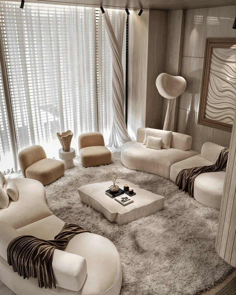 Cozy Villa interior project