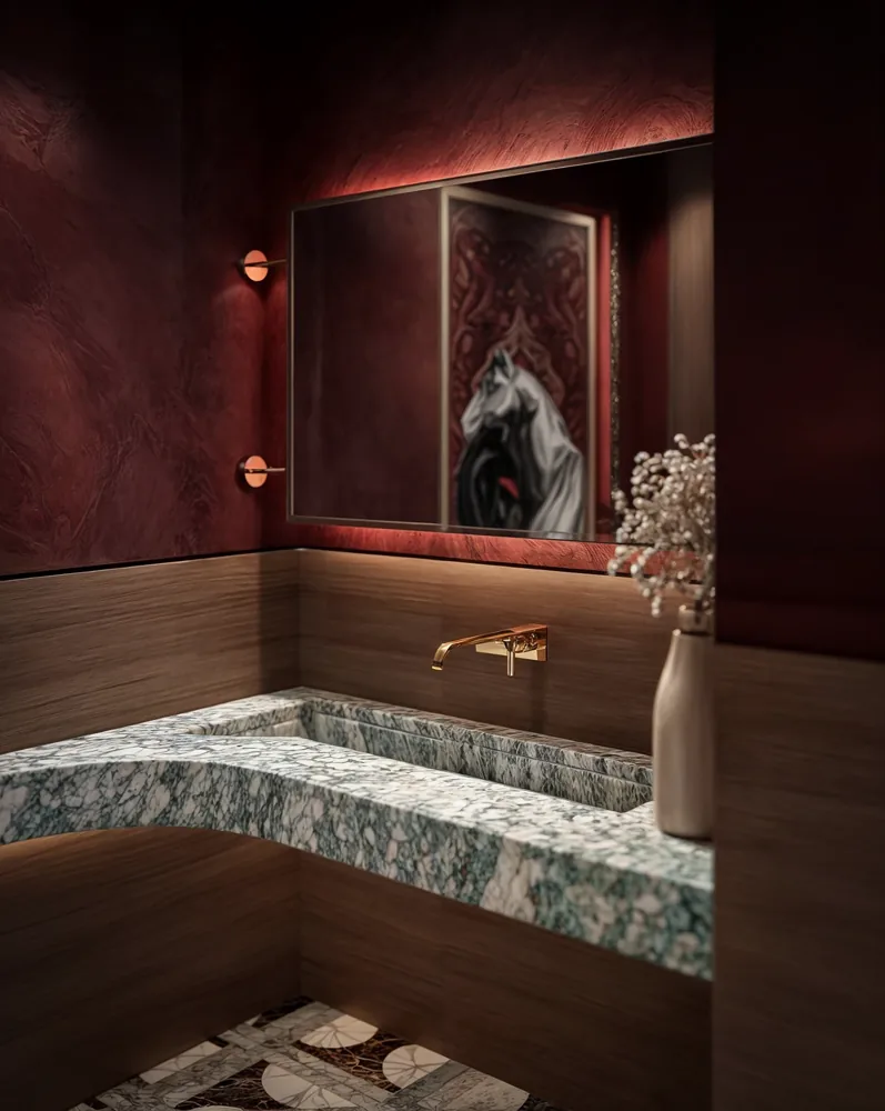 GRED Guest Toilet interior project