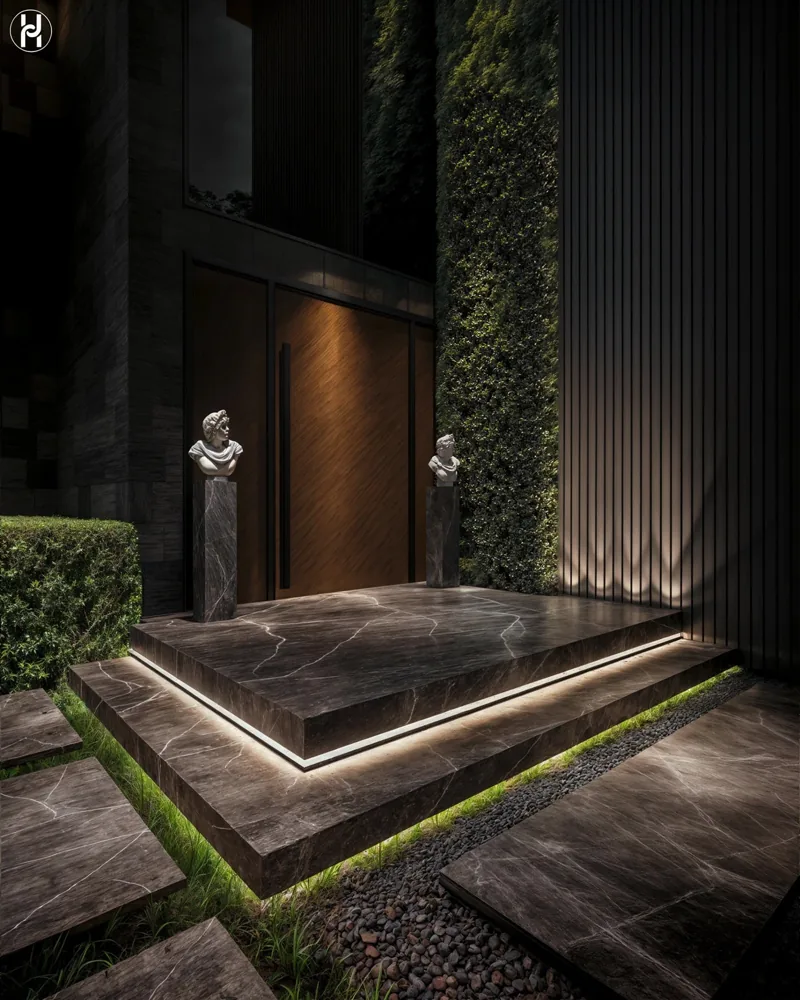 Luxury Landscape project at Palm Hills
